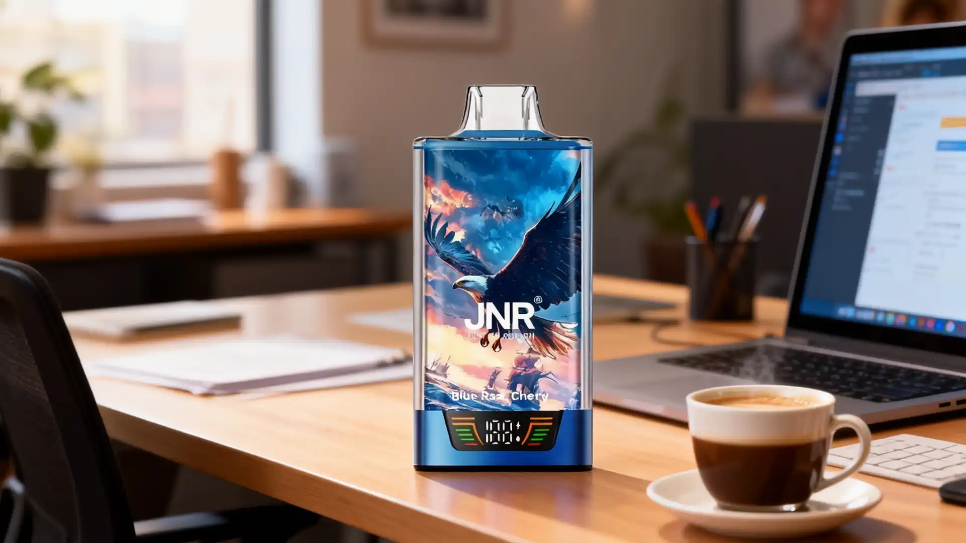 Modernes Vaping JNR Falcon Pro 28K im Alltag